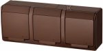 GN.3X2P+Z N/T IP44 BRĄZ HERMES (SZT)
