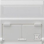 PŁYT.K45 2XRJ OSŁ.SKOŚNA MD BIAŁY (SZT)