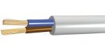 OWY(H05VV-F) 2X1,0 500V BIAŁY (m)
