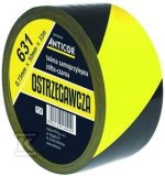 TAŚMA OSTRZEG.ŻÓŁTO-CZARNA 631 50MMX (SZT)