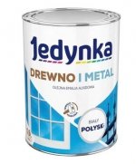 EMALIA ALKIDOWA DO DREWNA I METALU BIAŁA 0,9L (1 SZT)