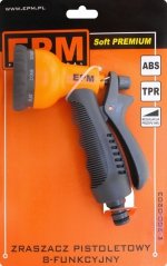ZRASZACZ PISTOLETOWY 8-FUNKCYJNY (1 SZT)