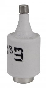 WKŁADKA BEZPIECZNIKOWA TOPIKOWA 16A DII GF 500V E27 (1 SZT)