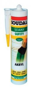 AKRYL SOUDAL BIAŁY 280ML (1 SZT)