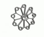 PODKŁADKA PLASTIKOWA PUNKTOWA PADIX 40/5-20 RING (1 SZT)