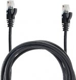 KABEL UTP 6E 2.0M CZARNY (1 SZT)