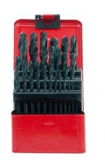 KOMPLET WIERTEŁ DO METALU 1-13MM 25SZT. (1 KPL)