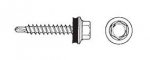 WKRĘT SAMOWIERTNY 4.8*50MM RAL 7024 (5 STO)