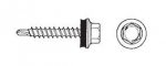 WKRĘT SAMOWIERTNY 4.8*70MM RAL 3005 (2 STO)