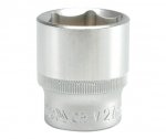 NASADKA KRÓTKA 6-KĄTNA CHROMOWANA 1/2'' 27MM (1 SZT)