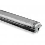 Oprawa Hermetyczna LED V-TAC PC/PC 2x120cm (2 x 18W) (Tuby LED w zestawie) VT-12023 4000K 3400lm 2 Lata Gwarancji