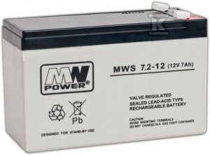 AKUMULATOR AGM 12V/7,2AH/5LAT (SZT)