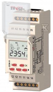 ZCM-31 PROG.CZAS.1-KAN.ASTRONOM.230V AC (SZT)