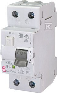 KZS 2M B 10/0,03A,AC-WYŁ.RP.Z MOD.NMP. (SZT)