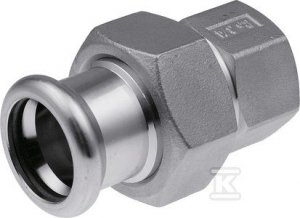 ŚRUBUNEK GW 22X3/4 IG INOX PRESS (SZT)