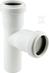 TRÓJNIK HT 32X32/87.5 BIAŁY SANITARNY (SZT)