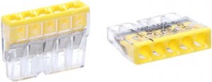 ZŁ.INST.5X2.5MM2 PRZEZR/ŻÓŁTA OPK=10 (SZT)