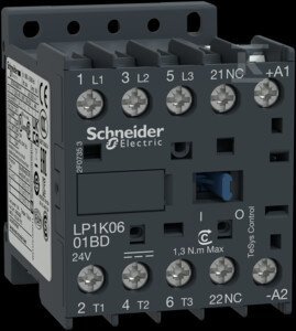 STYCZ.K 3P 6A 24VDC 1NZ  AC3 (SZT)