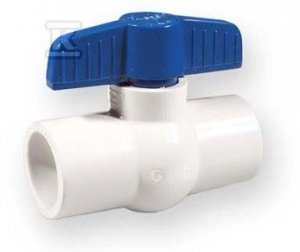 ZAWÓR KULOWY KW/KW PVC 1 (SZT)