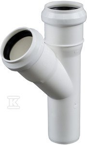 TRÓJNIK HT 32X32/45 BIAŁY SANIT.ONNLIN (SZT)