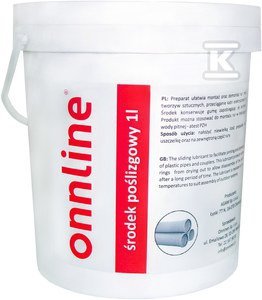 ŚRODEK POŚLIZGOWY 1000ML ONNLINE (SZT)