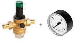 REGULATOR CIŚNIENIA D06F-1AM, MANOM. (KPL)