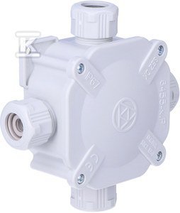 PUSZ.HERMETYK 11P 122X44X105 IP67 SZARA (SZT)