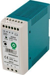 ZASILACZ NA SZYNĘ DIN 60W 24V 2,5A (SZT)
