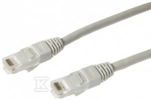 KABEL KROSOWY UTP KAT.5E PVC 5 M SZARY (SZT)