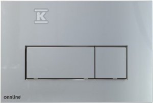 PRZYCISK DO STELAŻA ONNLINE CHROM (SZT)