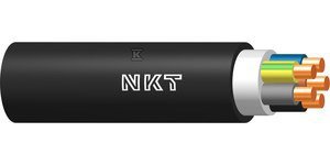 N2XH-J 5X2,5 RE 1KV B2CA KAB.BEZH.BĘBEN (m)