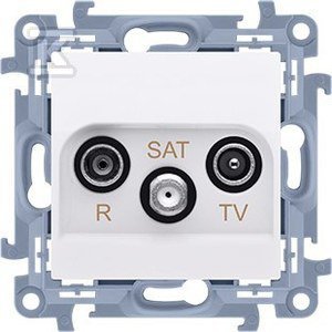 GN.ANTEN.R-TV-SAT KOŃCOWE BIAŁE SIMON1 (SZT)