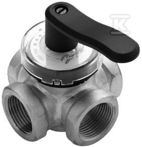 ZAWÓR OBROTOWY HRB4 PN10, 32/16 RP 5/4 (SZT)