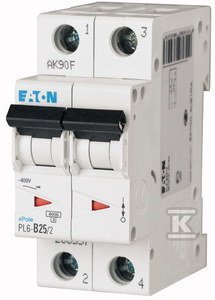 PL6-C25/2 WYŁ.NADPRĄDOWY 6KA (SZT)