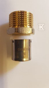 ZŁĄCZKA ZAPRASOWYWANA GZ 40MM X 1 1/4 (SZT)