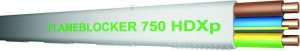 HDXP-ŻO 4X1,5RE 750V DCA PRZ.FLAMEBLOC. (m)