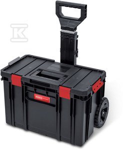 SKRZYNKA Z KÓŁKAMI 38L + PRZGRÓDKA OR (SZT)