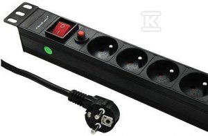 LISTWA ZASILAJĄCA 19 1U 16A PDU 6XFREN (SZT)