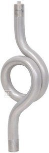 RURKA SYFONOWA SPIRALNA 2X G1/2 PN25 (SZT)