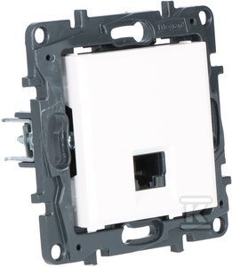 GN.RJ45 KAT.5E UTP BIAŁY NILOE STEP (SZT)