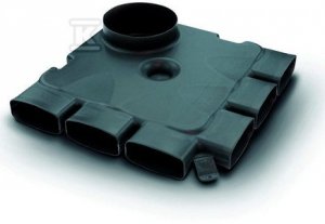 ROZDZIELACZ KĄTOWY 6 PODŁĄCZEŃ 2 SZT (OPK)