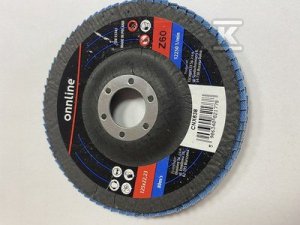 TARCZA LAMELOWA STAL/INOX 125X22 GR.60 (SZT)