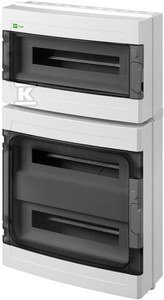 ROZDZ.N/T 3X18M IP65 DRZW.TRANSP.EP-LUX+ (SZT)