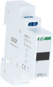 WNC-1 MOD.WSK.NAPIĘCIA 1-FAZ.LCD (SZT)