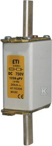 WKŁADKA M0 GR 50A/750V DC (SZT)