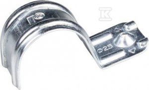 UCHWYT STALOWY DO KABLI OCYNK. POJ 10MM (OPK)