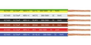 BITONE H05V-K (LGY) CZERWONY 1X0,75 (m)