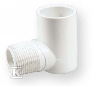 KOLANO Z GWINTEM WKRĘTNE KW/GZ PVC 1/2 (SZT)
