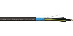 PRZEWÓD BIT 500 (ST) BLACK FR 2X2X1,0 (m)