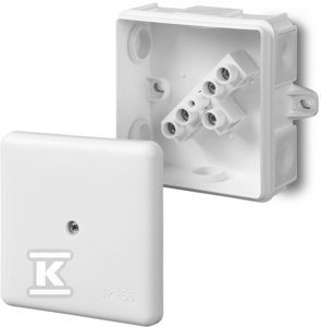 PUSZ.N/T 6-WYL.Z WKŁ.Z USZAMI IP55 2X2. (SZT)